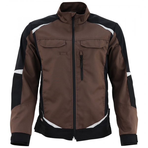 Куртка мужская летняя Brodeks KS 202, коричневый/черный