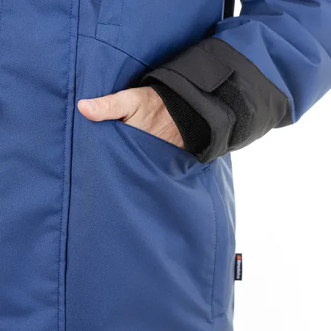 Парка мужская зимняя Brodeks KW 215, синий