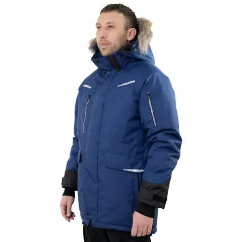 Парка мужская зимняя Brodeks KW 215 plus, синий