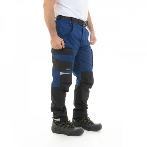 Брюки мужские летние Brodeks KS 302, синий