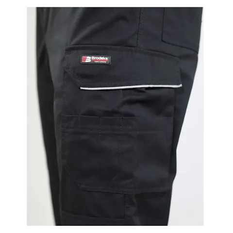 Брюки мужские летние Brodeks KS 301, черный