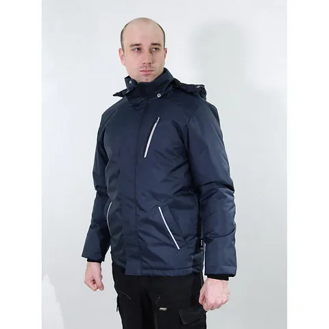 Куртка мужская зимняя Brodeks KW 210, темно-синий