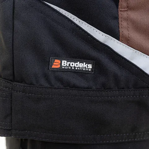 Куртка мужская летняя Brodeks KS 202, коричневый/черный