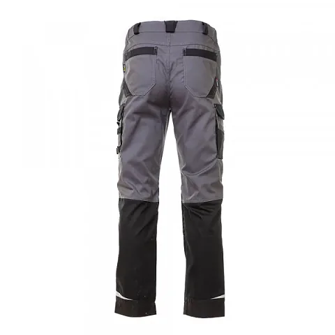 Брюки мужские летние Brodeks KS 302, серый/черный