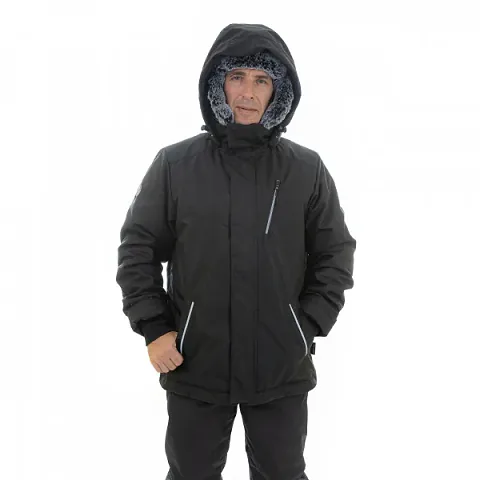 Куртка мужская зимняя Brodeks KW 210, черный