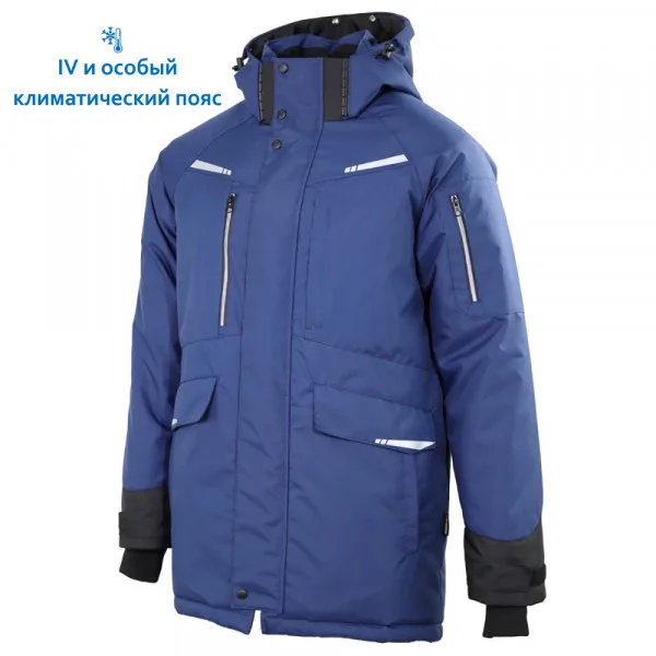 Парка мужская зимняя Brodeks KW 215, синий