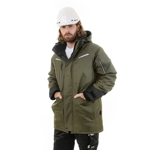Парка мужская зимняя Brodeks KW 215, хаки