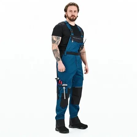 Полукомбинезон FORMA WorkLine WR05 синий-черный
