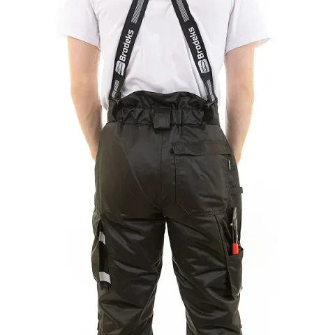 Брюки мужские зимние Brodeks KW 304, черный