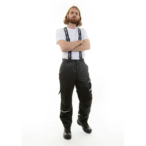Брюки мужские зимние Brodeks KW 304, черный