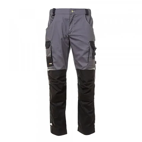 Брюки мужские летние Brodeks KS 302, серый/черный