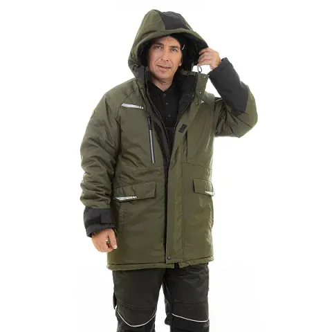 Парка мужская зимняя Brodeks KW 215, хаки