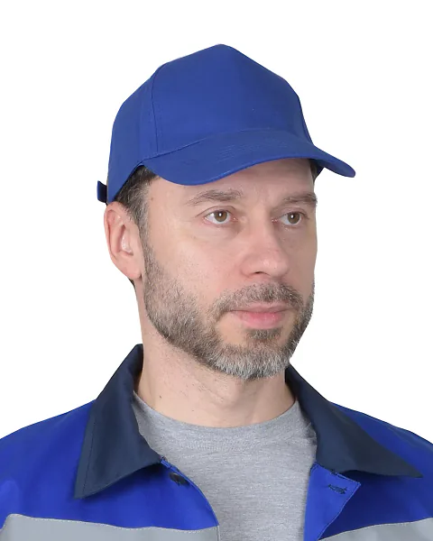 Кепка -"бейсболка" василек
