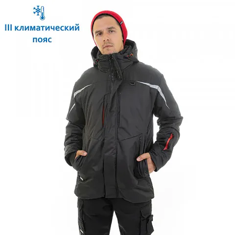 Зимняя рабочая куртка KW 231, черный