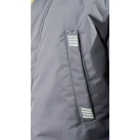 Куртка - парка мужская зимняя Brodeks KW 204 PLUS, серый