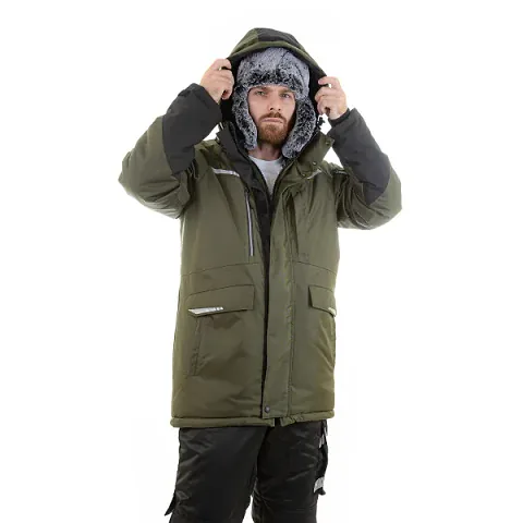 Парка мужская зимняя Brodeks KW 215, хаки
