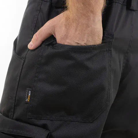 Полукомбинезон мужской летний Brodeks KS 402, черный