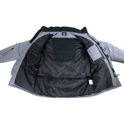 Куртка - парка мужская зимняя Brodeks KW 204 PLUS, серый