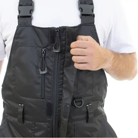 Полукомбинезон мужской зимний Brodeks KW 403, черный