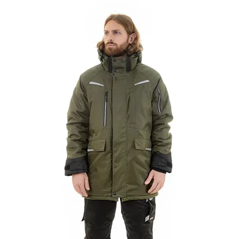 Парка мужская зимняя Brodeks KW 215, хаки