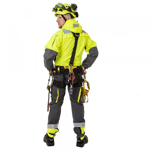 Комбинезон BRODEKS KS 503, желтый/серый