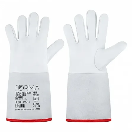 Перчатки защитные FORMA BC06 белый