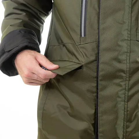 Парка мужская зимняя Brodeks KW 215, хаки