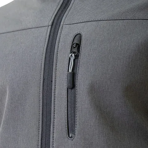 Куртка Brodeks KS 237 софтшел, серый меланж