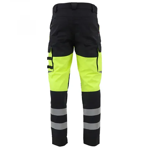 Сигнальные брюки Brodeks KS 309, желтый/черный