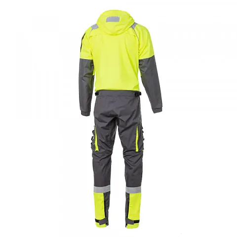 Комбинезон BRODEKS KS 503, желтый/серый