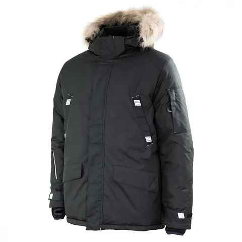 Куртка - парка мужская зимняя Brodeks KW 204 PLUS, черный