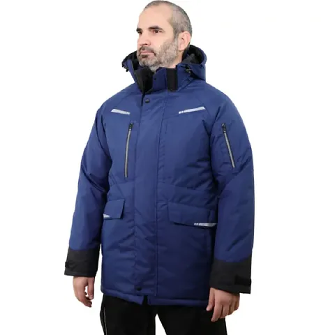 Парка мужская зимняя Brodeks KW 215 plus, синий