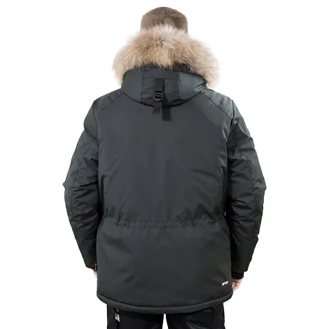 Куртка - парка мужская зимняя Brodeks KW 204 PLUS, черный
