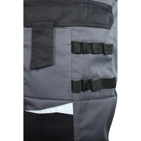 Брюки мужские летние Brodeks KS 302, серый/черный