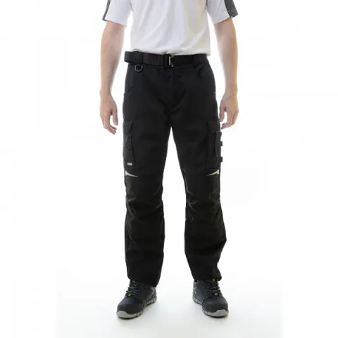 Брюки мужские летние Brodeks KS 302, черный