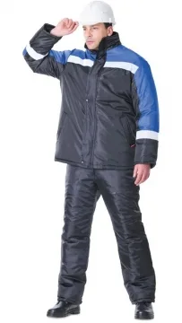 Брюки "СИРИУС-ГАСТАРБАЙТЕР" зимние брюки чёрные.