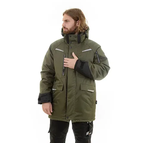 Парка мужская зимняя Brodeks KW 215, хаки