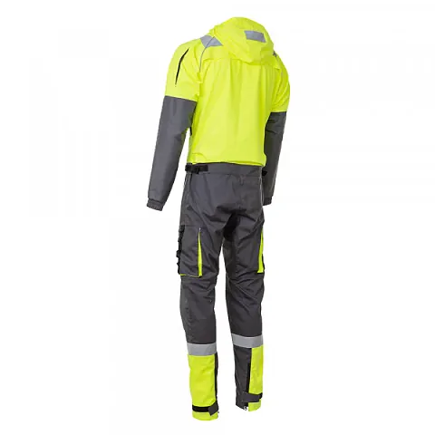 Комбинезон BRODEKS KS 503, желтый/серый